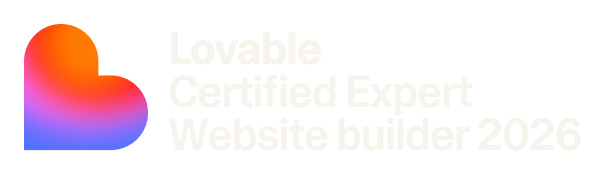 Badge Lovable Certified Expert Website builder 2026